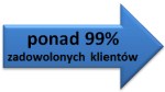 99% zadowolonych klientów 99% zadowolonych klientów