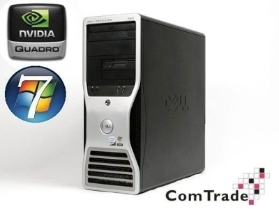 Dell Precision T3400 Tower Core 2 Duo 2,66 GHz / 4 / 160 / DVD / Win 10 (Update) + Quadro FX3800