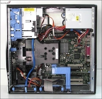 Dell Precision T3400 Tower Core 2 Quad 2,4 GHz / 8 GB / 120 SSD / DVD / Win 7 Prof. (Refurb.)