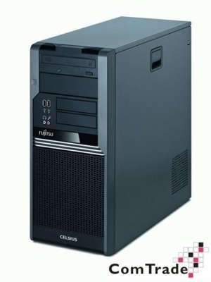 Fujitsu-Siemens Celsius W370 Tower Core 2 Duo 3,0 GHz / 4 GB / 500 GB / DVD / Win 10 (Update) + GTX 650