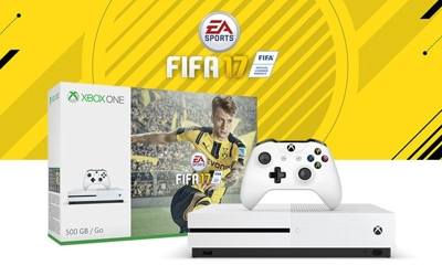 Konsola XBOX ONE S, 500GB EA ACCES + FIFA 17 NOWA