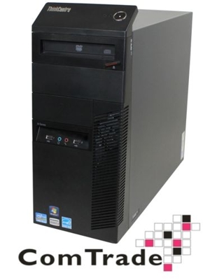 Lenovo ThinkCentre M91p Tower Core i3 2100 (2-gen.) 3,1 GHz / 4 GB / 250 GB / DVD-RW / Win 10 Prof. (Update)