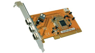 Poleasingowy kontroler 4 x FireWire (IEEE1394) Ex-6500E / PCI / wysoki profil