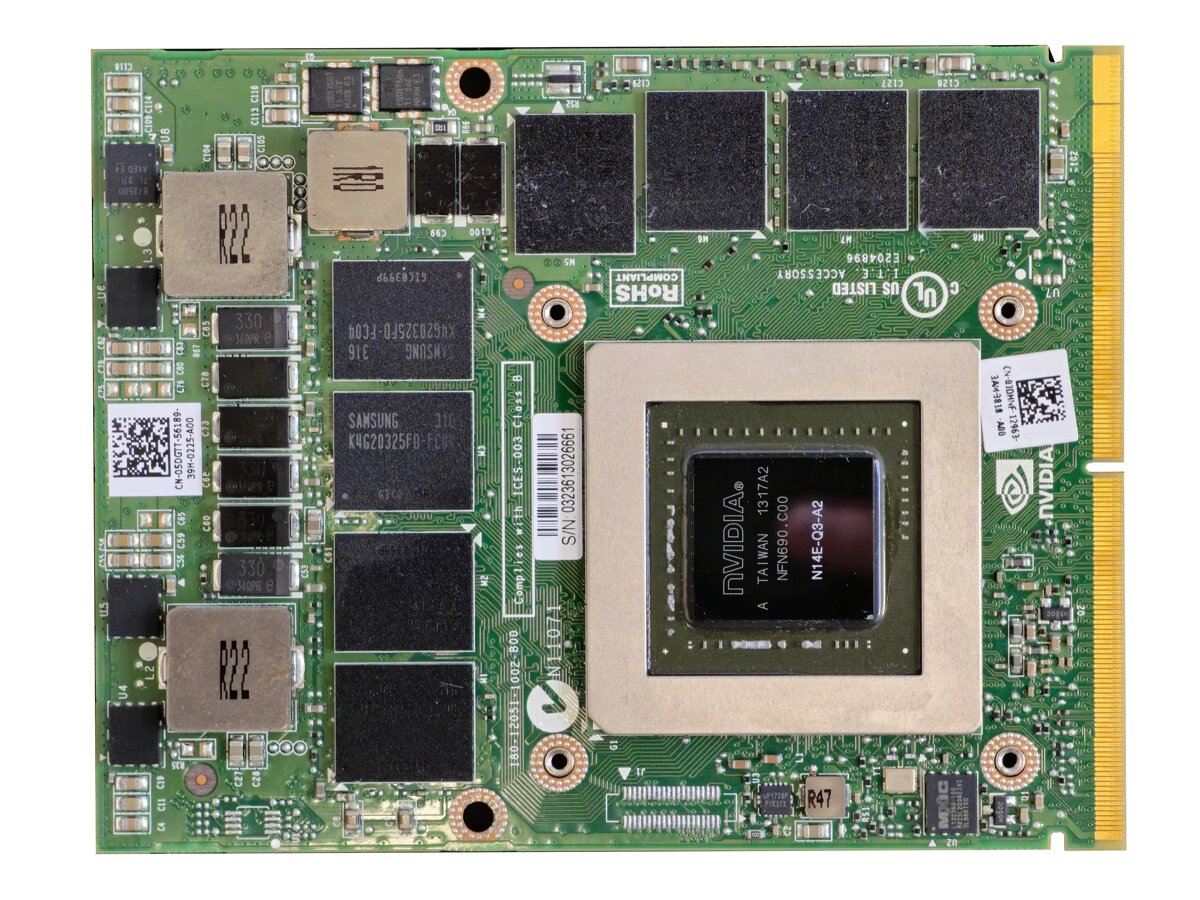 Karta graficzna Nvidia Quadro K4000M [4GB] N14E-Q3-A2 do laptopów DELL