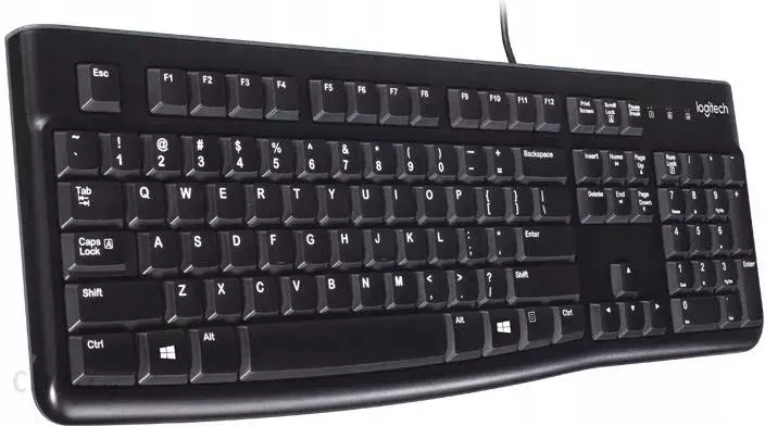 Klawiatura przewodowa Logitech K120 OEM, czarna