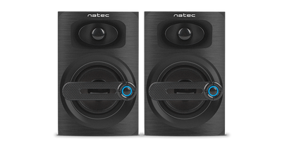 Głośniki Natec Cougar 6W RMS 2.0 Czarne