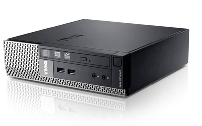 Dell Optiplex 7010 USFF Core i5 3470 (3-gen.) 3,2 GHz / 4 GB / 120 SSD / Win 10 Prof. (Update)