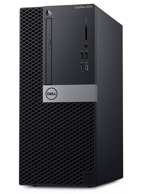  Dell Optiplex 5070 Tower Core i5 9500 (9-gen.) 3,0 GHz (6 rdzeni) / 8 GB / 960 SSD / Win 11 Prof.  + Nvidia Quadro P2000
