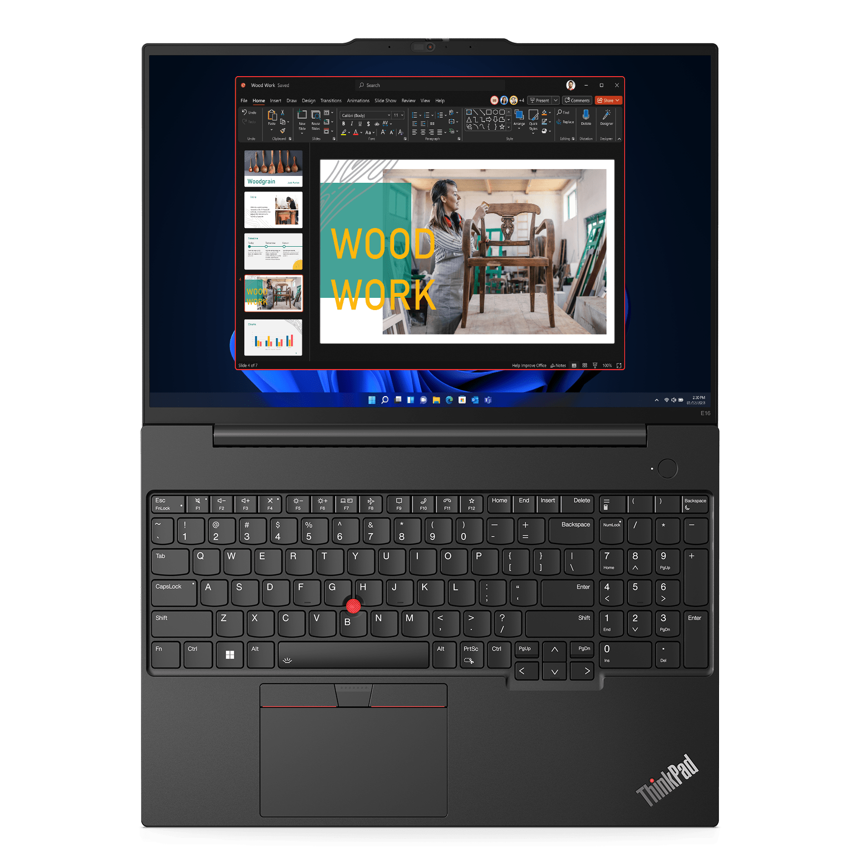 Lenovo ThinkPad E16 G1 Core i7 1355U (13-gen.) / 40 GB / 2 TB SSD / 16" WUXGA / Win 11 Pro