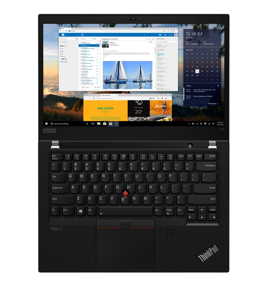 Lenovo ThinkPad T14 Gen 2 AMD Ryzen 7 Pro 5850U 1,9 GHz / 16 GB / 240 SSD / 14'' FullHD dotyk / Win 11 Pro 