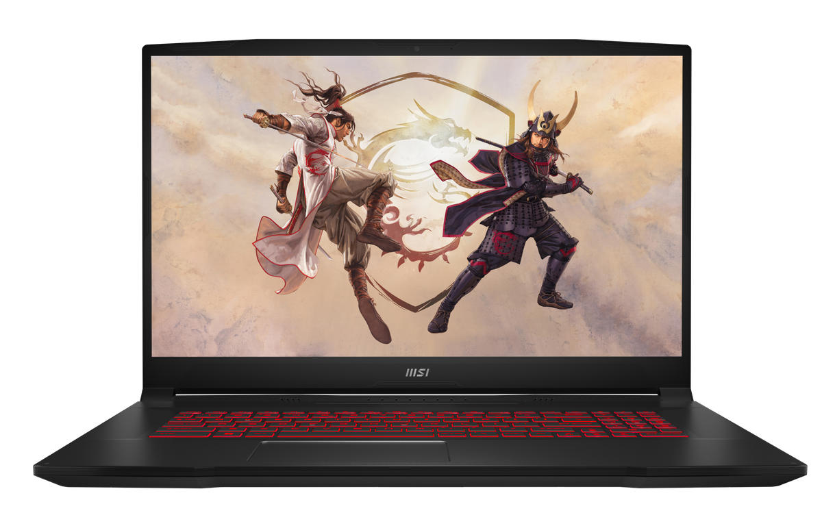 Nowy gamingowy MSI KATANA GF76 12UC-416XPL Core i5 12450H (12-gen.) 3,3 GHz (8 rdzeni) / 16 GB / 960 SSD / 17,3'' FullHD / Win 11 + GeForce RTX 3050