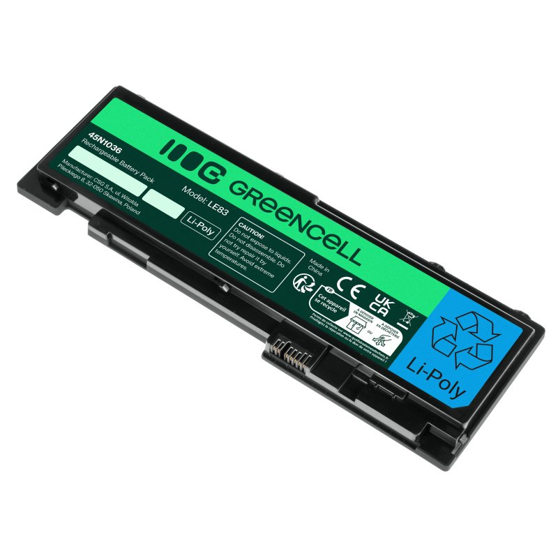 Bateria Green Cell 0A36309 42T4844 do Lenovo ThinkPad T420s T420si T430s T430si 2355