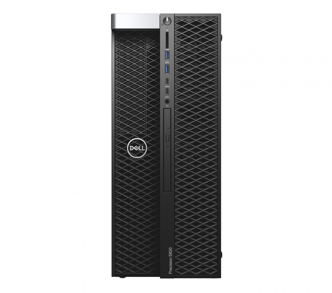 Dell Precision T5820 Tower Xeon W-2102 2,9 GHz / 16 GB / 480 SSD / Win 10 Pro