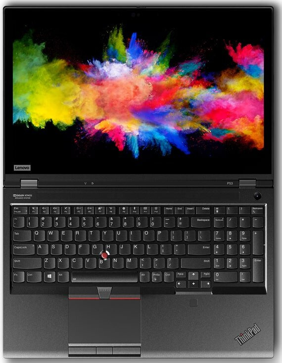 Lenovo ThinkPad P53 Core i7 9850H (9-gen.) 2,6 GHz / 16 GB / 960 SSD / 15,6" 4K / Win 11 Pro + Nvidia Quadro RTX5000