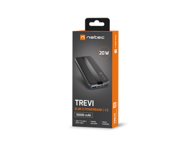 Powerbank Natec Trevi Slim Q V2 NPB-2294 10000 mAh 