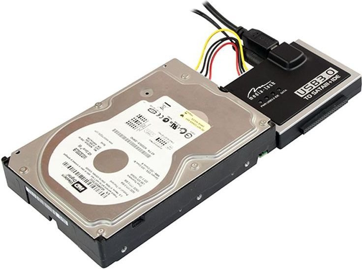 Media-Tech USB 3.0 MT5100 - przejściówka, adapter do dysku 2,5/3,5 cala