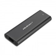 Qoltec obudowa / kieszeń do dysków M.2 SATA SSD / NGFF / USB typ C (50311)