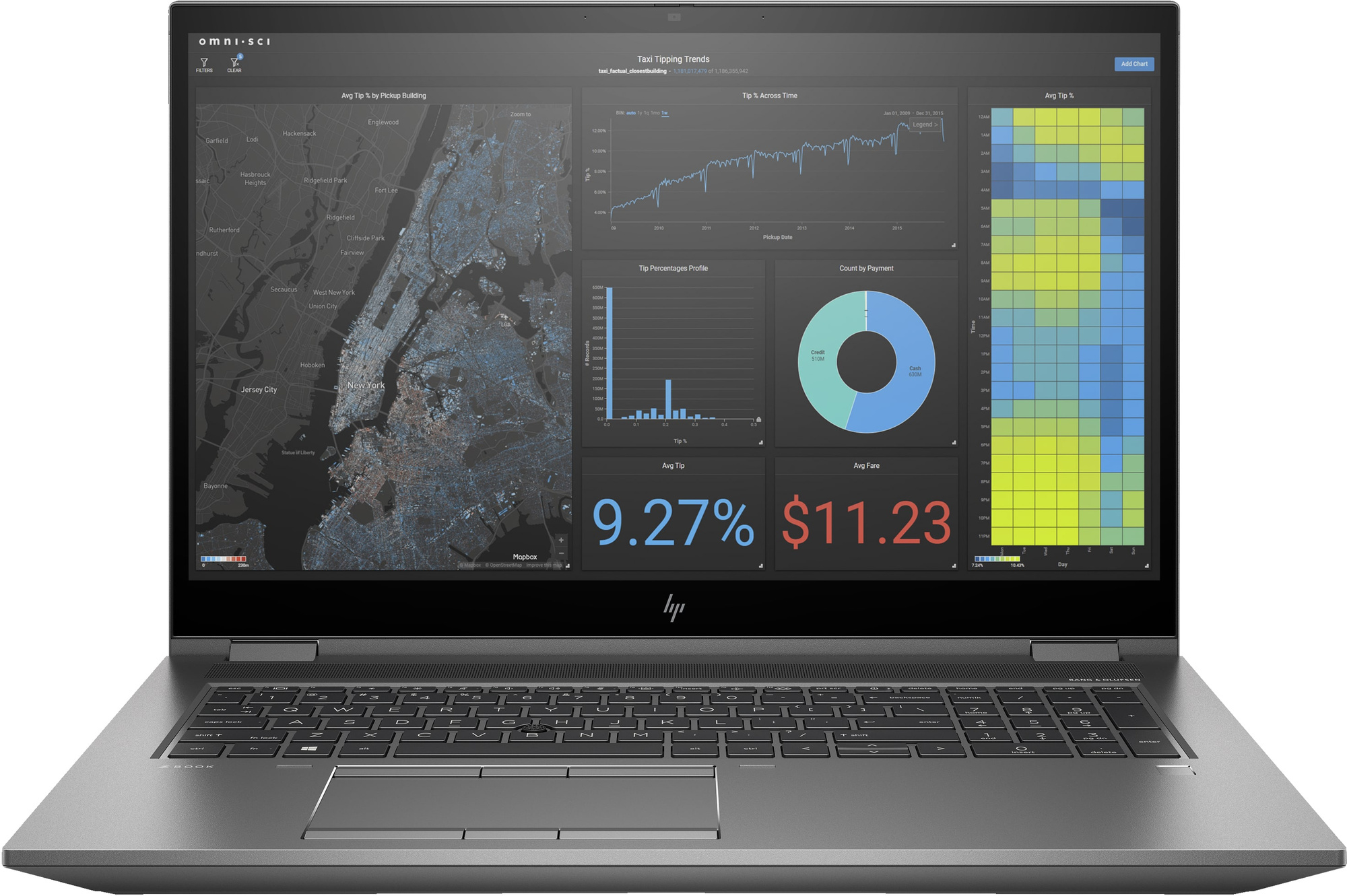 HP ZBook Fury 17 G7 Core i9 10885H 2,4 GHz / 16 GB / 960 SSD / 17,3" FullHD / Win 11 Pro + RTX 3000