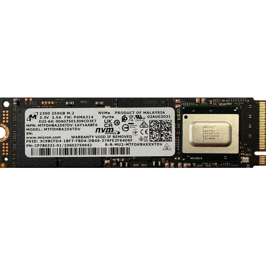 Dysk SSD NVMe / Micron 2300 / 256 GB / M.2 PCIe 3.0