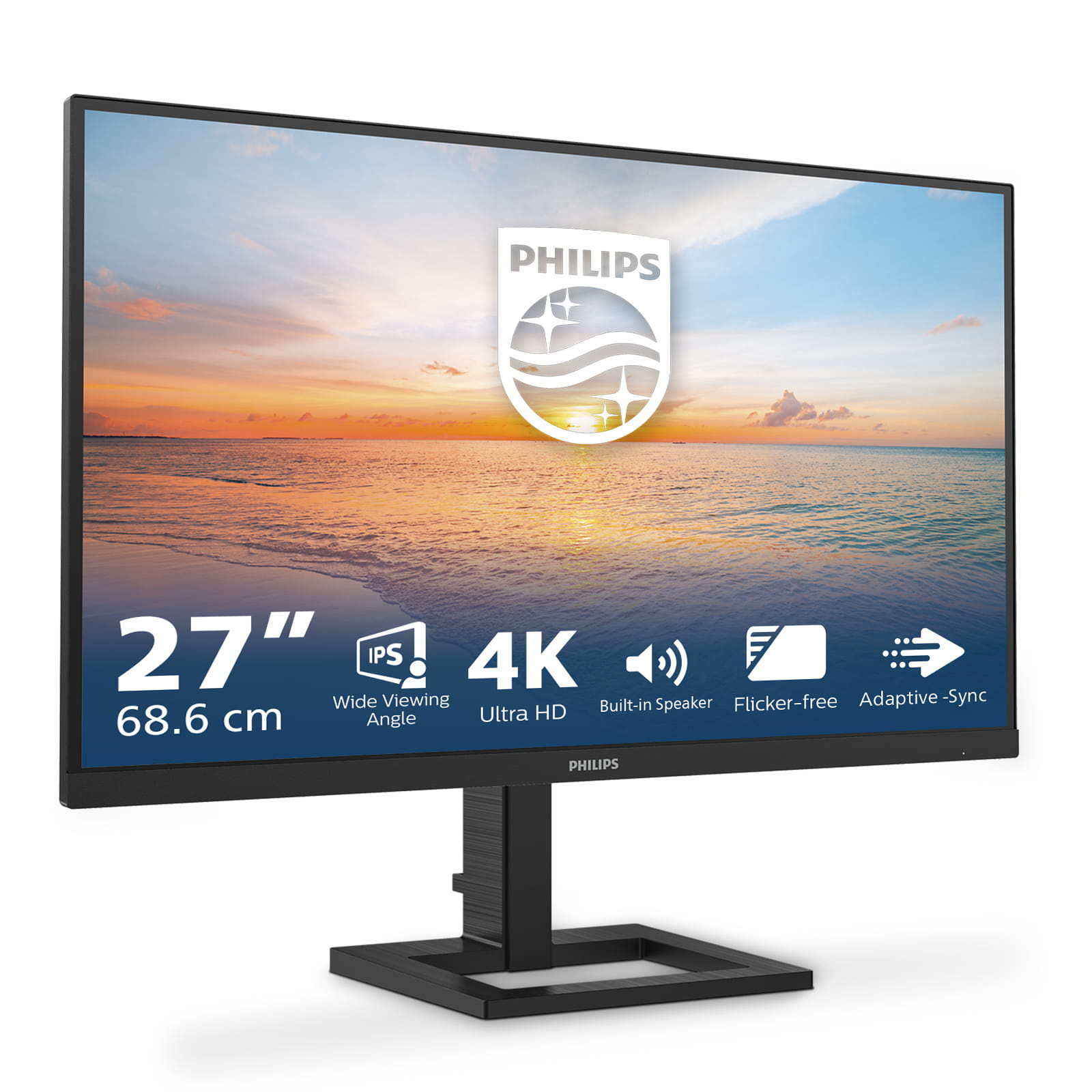 Powystawowy Philips 27E1N1800AE 4K UHD z głośnikami