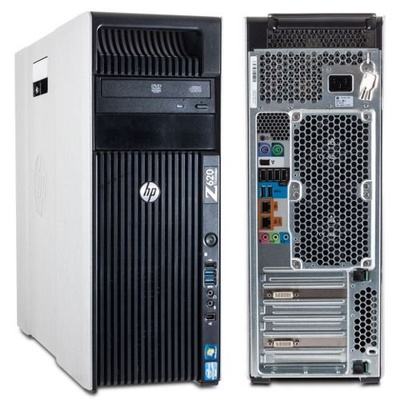 HP Workstation Z620 Tower Xeon E5-2690 v2 3,0 GHz (10-rdzeni) / 8 GB / 240 SSD / DVD / Win 10 Prof. (Update) + Quadro K2000