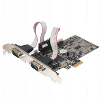 Poleasingowy kontroler Delock 2 x COM RS-232 PCI-E PI4009900X2C / wysoki profil