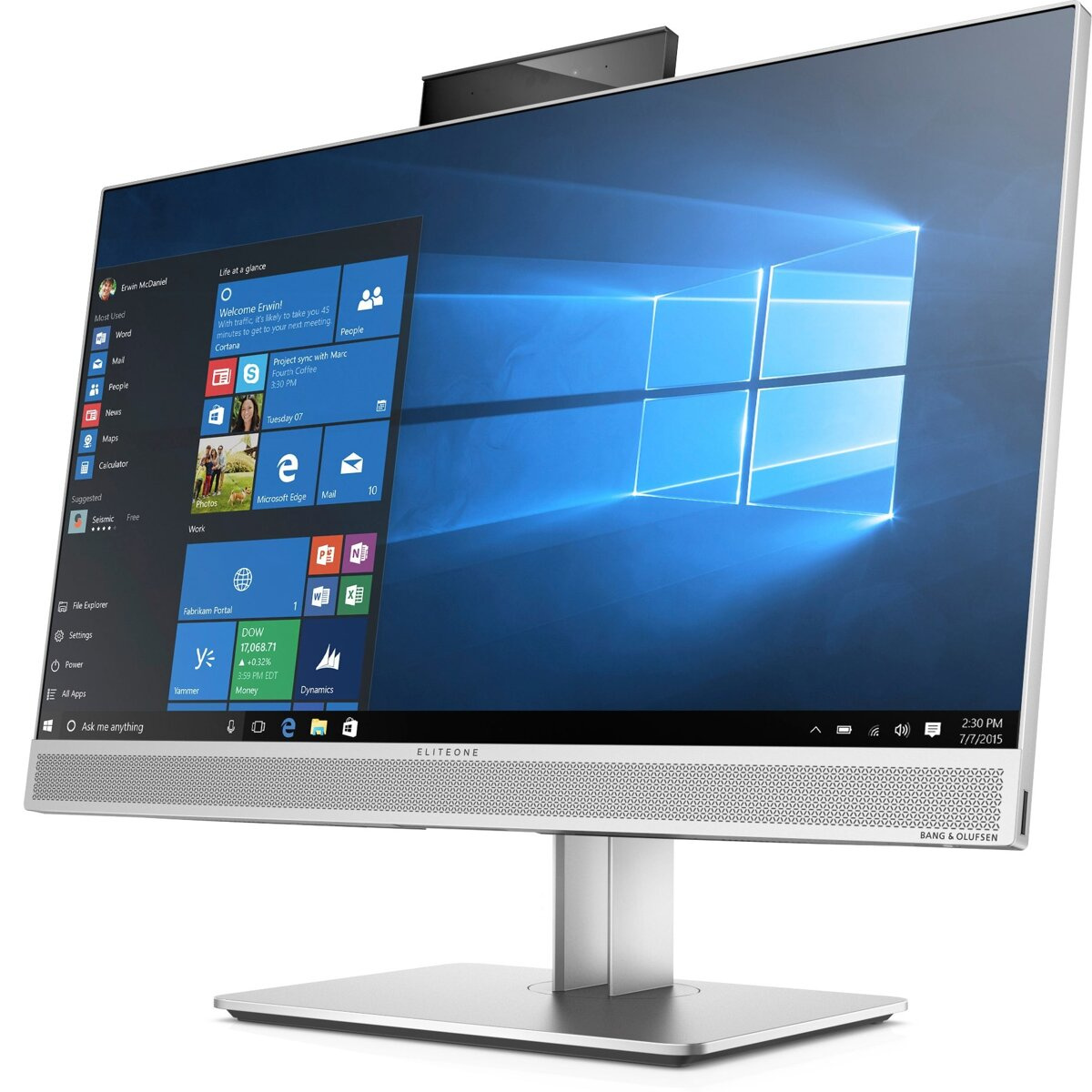 HP EliteOne 800 G4 AIO Core i5 8500 3,0 GHz / 8 GB / 240 SSD / 23,8'' FullHD / Win 11 Pro