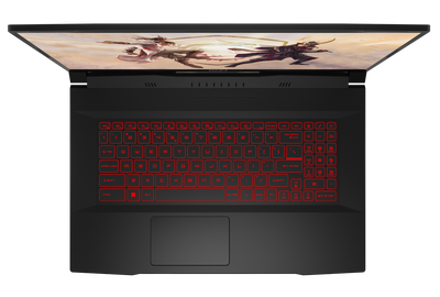 Nowy gamingowy MSI KATANA GF76 12UC-416XPL Core i5 12450H (12-gen.) 3,3 GHz (8 rdzeni) / 32 GB / 480 SSD / 17,3'' FullHD / Win 11 + GeForce RTX 3050 