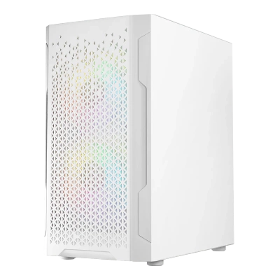 Nowy gamingowy Logic Aramis biały ARGB MINI AMD Ryzen 5 9500F / 16 GB / 2 TB SSD / Win 11 + Nvidia RTX 5060 Ti [16 GB]