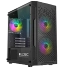 Obudowa komputerowa Logic Aramis ARGB MINI USB (czarna)