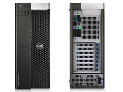 Dell Precision T3610 Tower Xeon E5-1620 v2 3,7 GHz / 8 GB / 240 GB / DVD / Win 10 Prof. (Update)ate + Quadro K2000