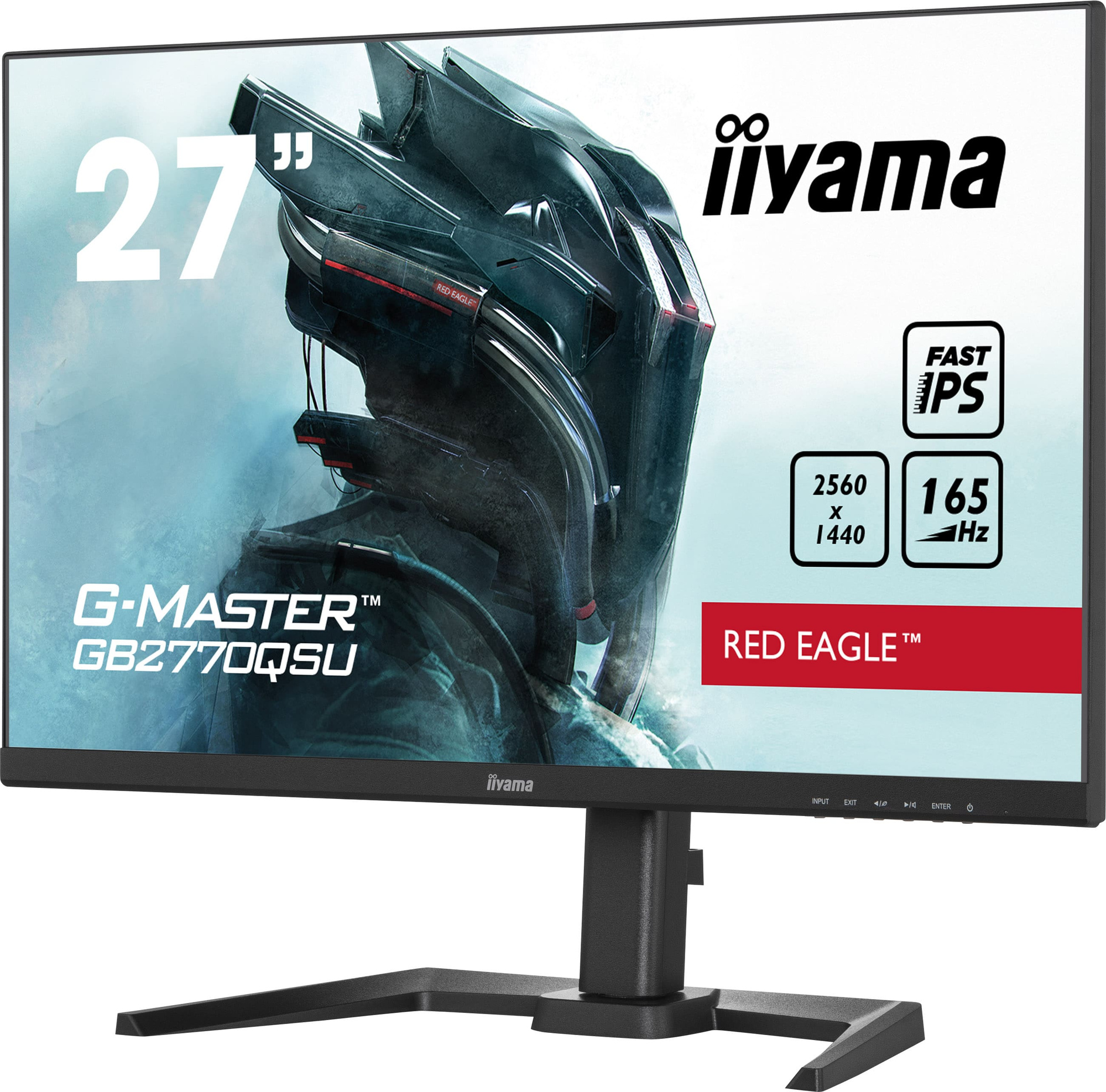 Iiyama G-Master GB2770QSU-B5 WQHD 165 Hz z głośnikami