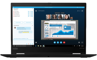 Lenovo ThinkPad Yoga X390 Core i5 8265U (8-gen.) 1,6 GHz / 8 GB / 240 SSD / 13,3'' FullHD, dotyk / Win 11 Pro / Klasa A-