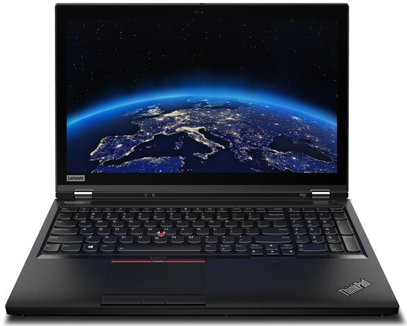 Lenovo ThinkPad P53 Core i7 9850H (9-gen.) 2,6 GHz / 16 GB / 240 SSD / 15,6" 4K / Win 11 Pro + Nvidia Quadro RTX5000
