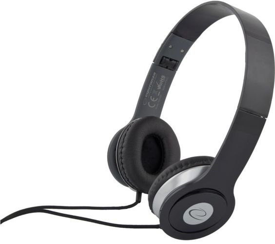 Słuchawki Esperanza EH145K Techno stereo z reg. Głośności