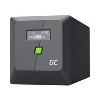 Zasilacz awaryjny UPS GreenCell 1000VA 600W PowerProof z LCD UPSLM600