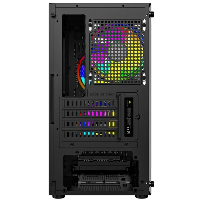 Nowy gamingowy Logic Aramis czarny ARGB MINI AMD Ryzen 5 4500 3,6 GHz / 32 GB / 960 SSD / Win 11 + Nvidia RTX 3050 [8 GB] 