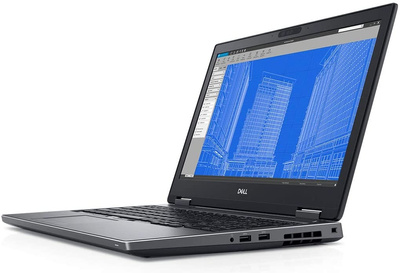 Dell Precision 7530 Core i7 8750H 2,2 GHz (6 rdzeni) / 8 GB / 960 SSD / 15,6'' FullHD / Win 11 Prof. + Nvidia Quadro P2000M / Klasa A-