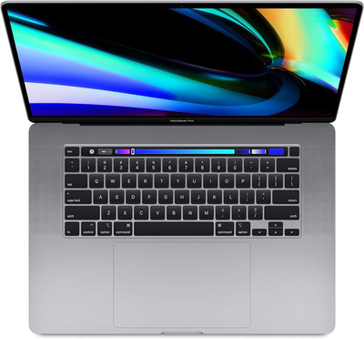 Apple MacBook Pro 16 i7 9750H (9-gen.) 2,6 GHz / 32 GB / 512 SSD / 16'' szary / MacOS + Radeon Pro 5300M / Klasa A-