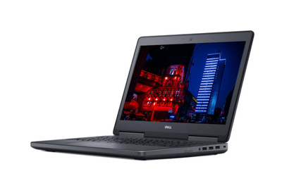 Dell Precision 7520 Core i7 6820HQ (6-gen.) 2,7 GHz / 8 GB / 120 SSD / 15,6'' FullHD / Win 10 Prof. (Update) + Quadro M2200 / Klasa A-