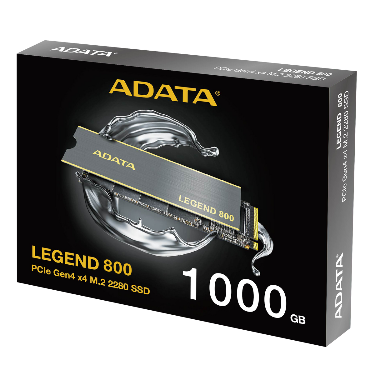 Dysk SSD NVMe / Adata LEGEND 800 PCIe Gen4x4 / 1 TB /  M.2