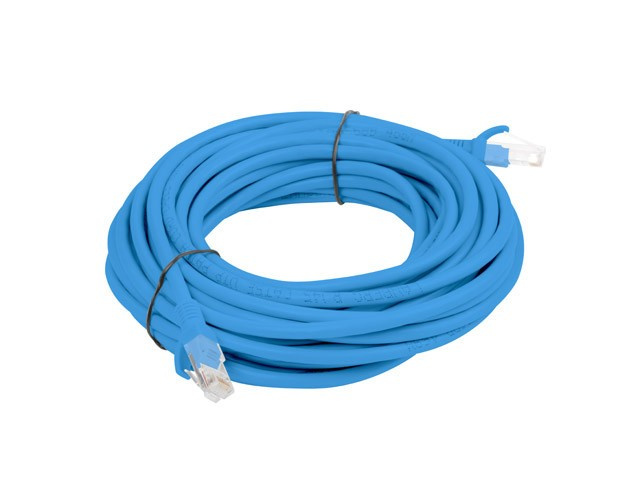 Kabel, Patchcord Lanberg Kat. 6 U/UTP 5m Niebieski | Fluke Passed | 250MHz