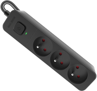 Listwa zasilająca Defender SFS 131 / czarna