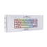 Klawiatura przewodowa WhiteShark GK-2201 Ronin biała US