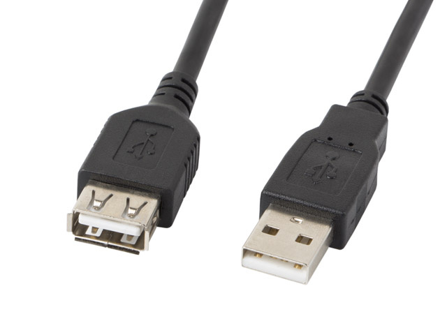 Przedłużacz kabla USB 2.0 Lanberg 5m