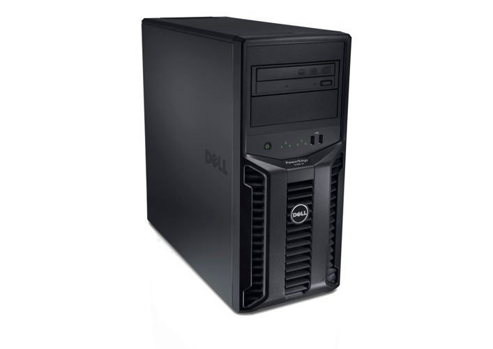 Dell PowerEdge T110 II Xeon E3-1220 3,1 GHz / 8 GB / 2 x 120 SSD + kontroler H200 / DVD
