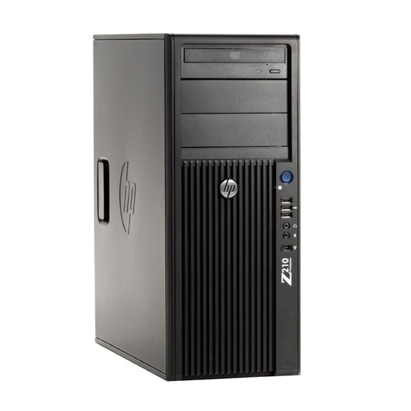 HP Workstation Z210 Tower Xeon E3 1240 (i7) 3,3 GHz / 16 GB / 240 SSD + 2 TB / DVD-RW / Win 10 Prof. (Update) + Quadro 4000
