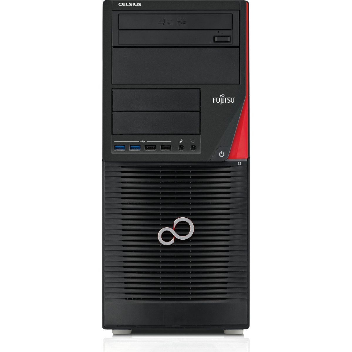 Fujitsu Celsius W550 Tower Core i7 6700 3,4 GHz / 16 GB / 480 SSD / Win 10 Pro