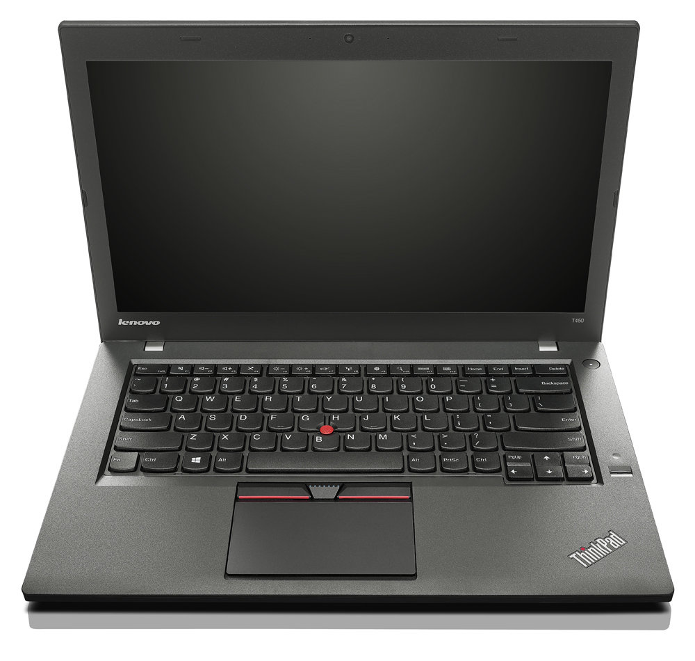 Lenovo ThinkPad T450 Core i5 5200u (5-gen.) 2,2 GHz / 16 GB / 240 SSD / 14" HD+ / Win 10 Prof. (Update) / Klasa A-