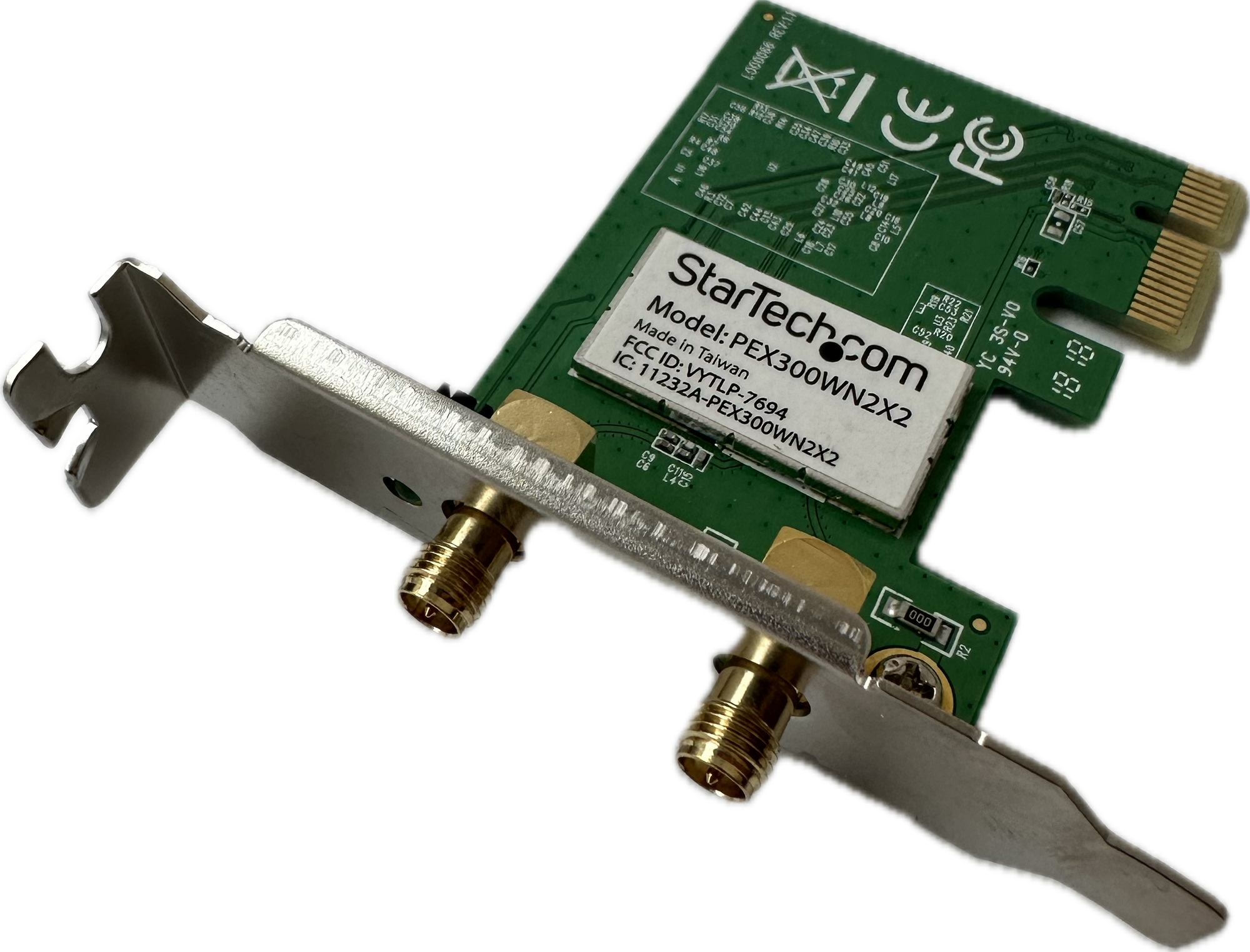 Poleasingowa karta sieciowa StarTech PEX300WN2X2 / niski profil